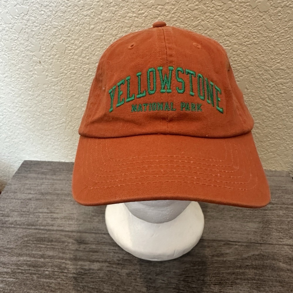 PARKS PROJECT Yellowstone National One Size Cotton Casual Adjustable Orange
